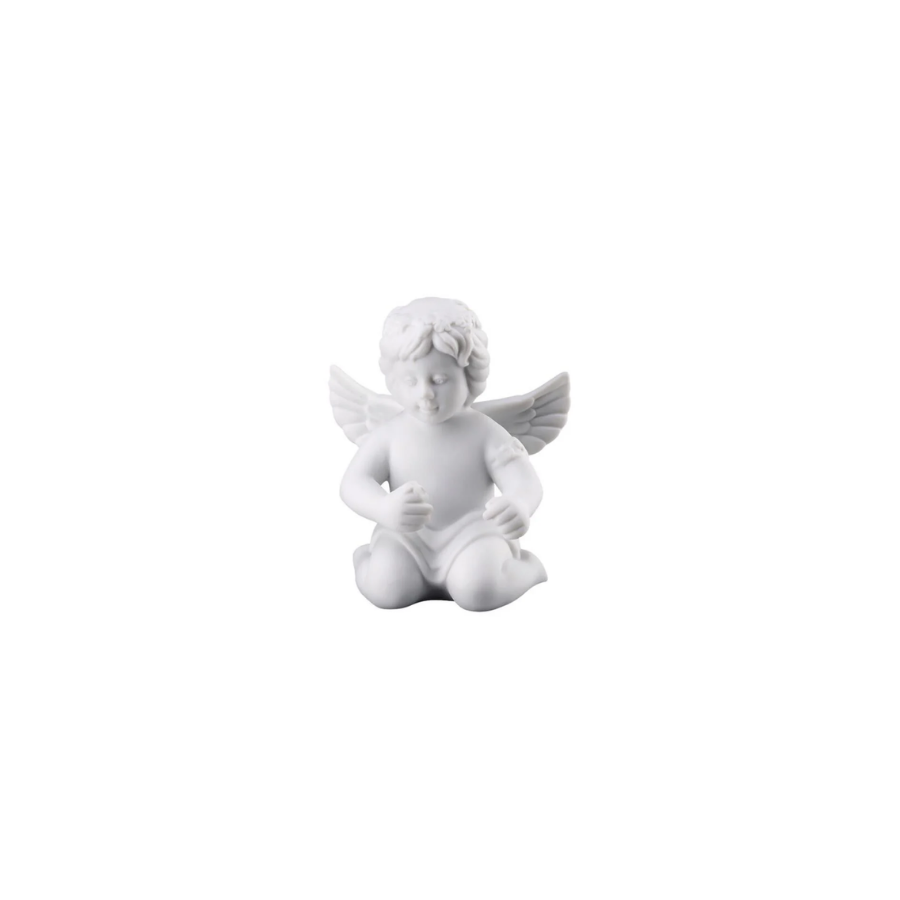 Angel with Floral Wreath 6 cm