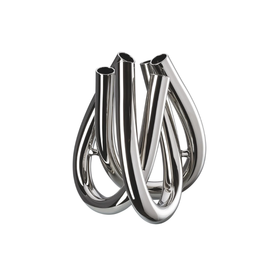 Vazo 22 cm Triu Silver