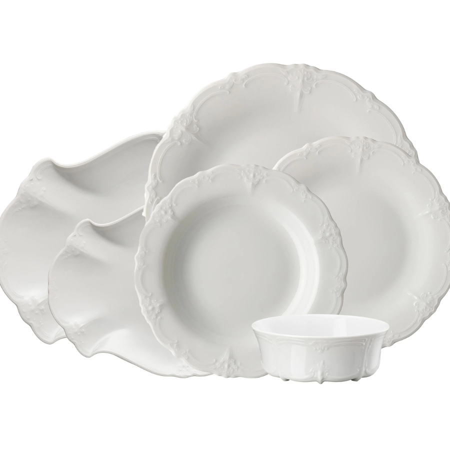 Baronesse Weiss 51 Parça Yemek Takımı
