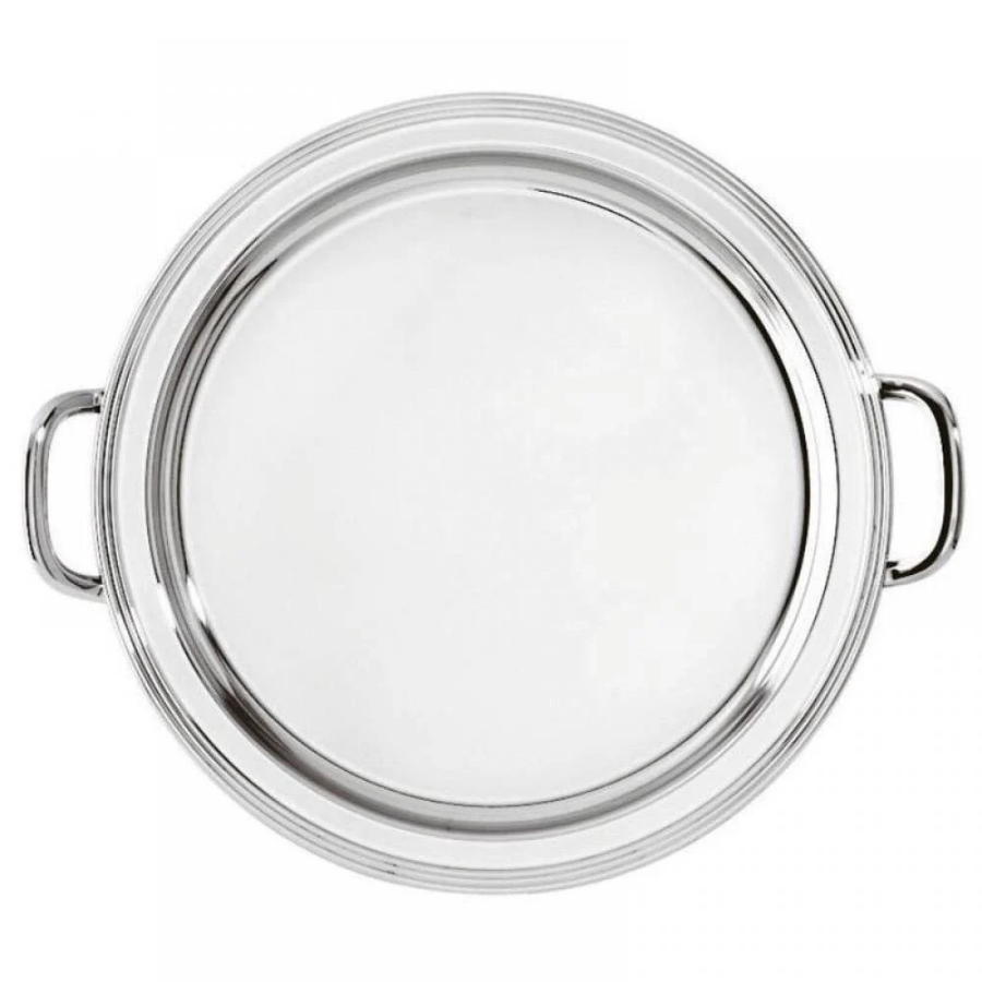 Kulplu yuvarlak tepsi 35 cm