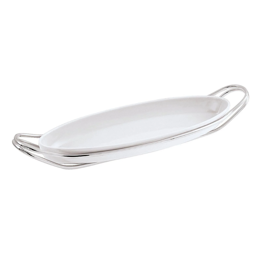 Kulplu balık poerselen servis 48 cm