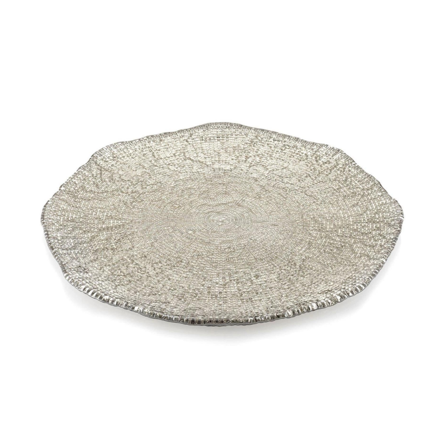 Diamante Sunum Tabağı Bej 37 cm