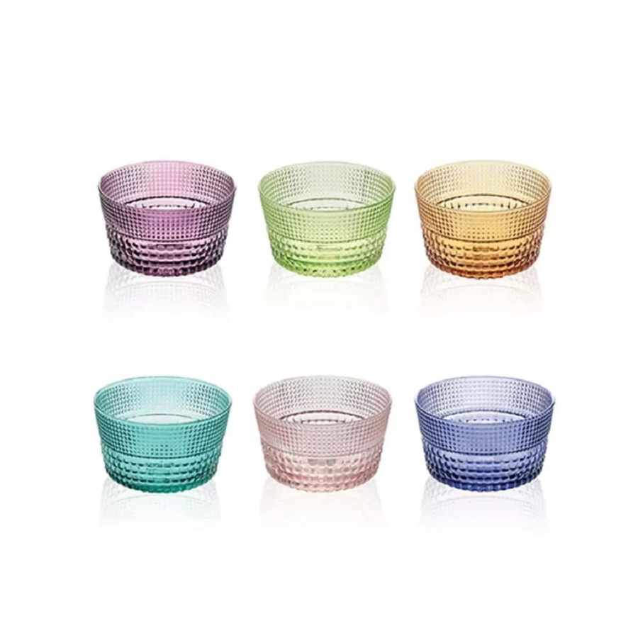 Speedy 6'lı Set Renkli Kase 11,5 cm