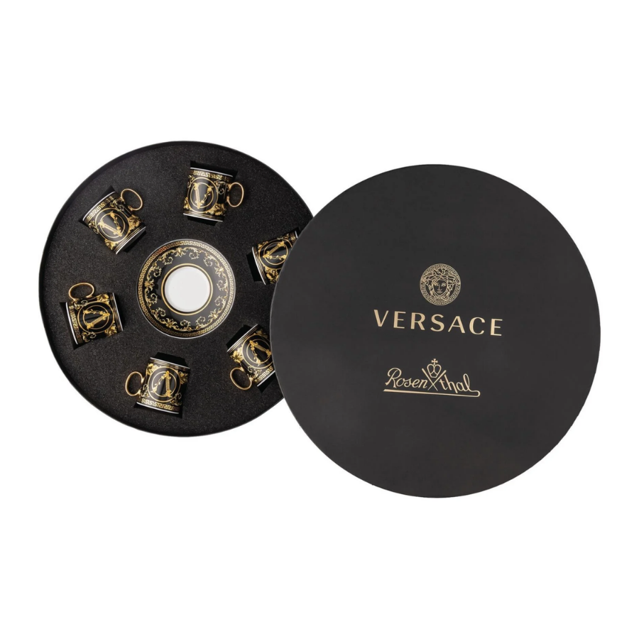 Espresso Set 6 lı Virtus Gala Black
