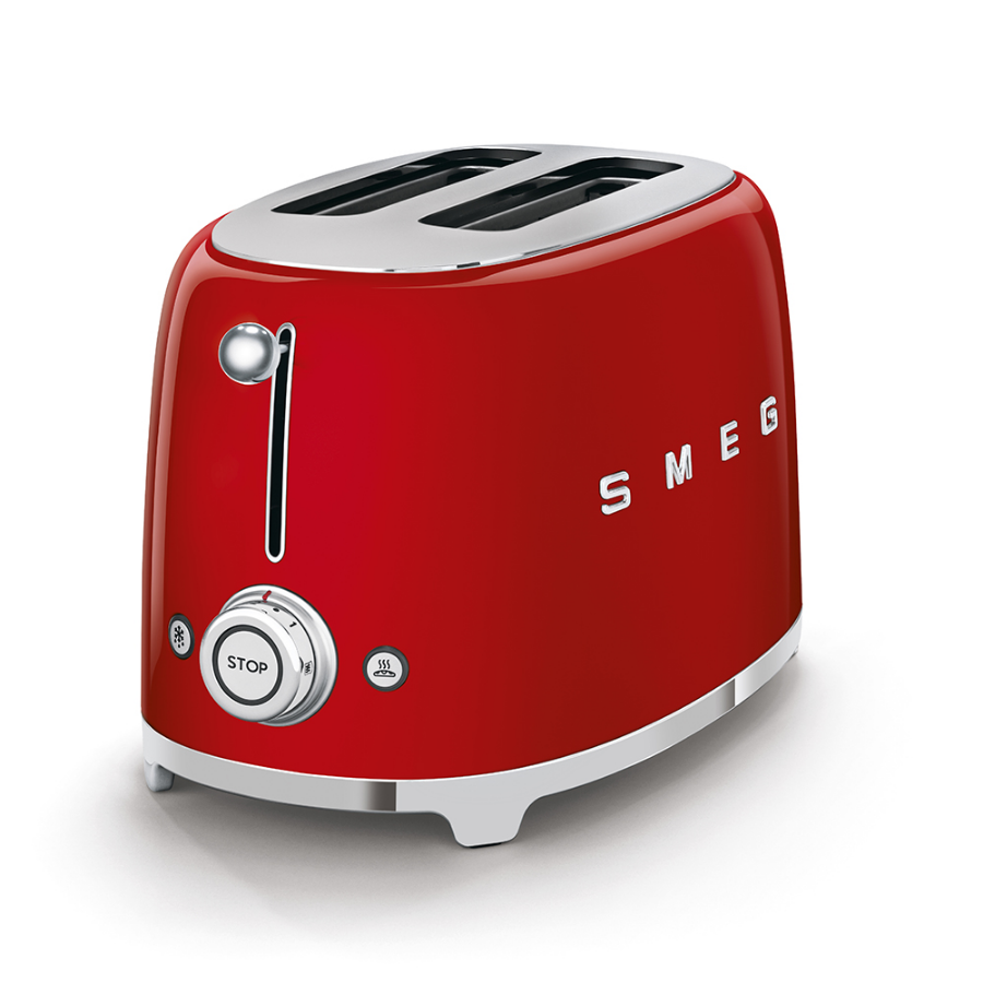 Smeg TSF01RDEU 2x1  Kırmızı Ekmek Kızartma Makinesi