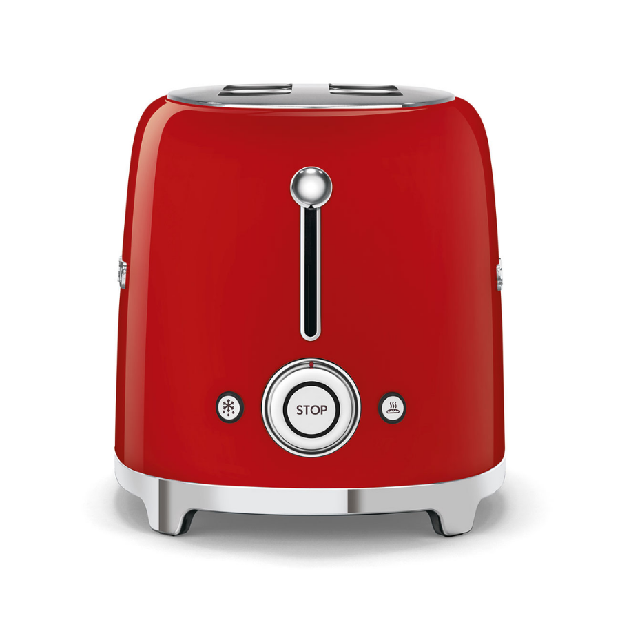 Smeg TSF01RDEU 2x1  Kırmızı Ekmek Kızartma Makinesi