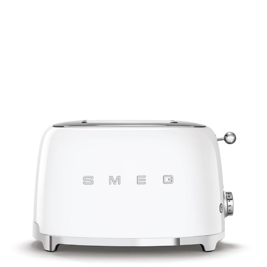 Smeg TSF01WHEU 2x1  Beyaz Ekmek Kızartma Makinesi
