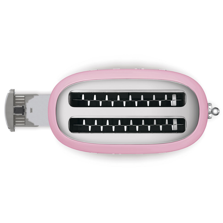 Smeg Tsf02Pkeu 2x2 Pembe Ekmek Kızartma Makinesi