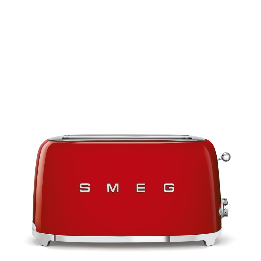 Smeg Tsf02Rdeu 2x2 Kırmızı Ekmek Kızartma Makinesi