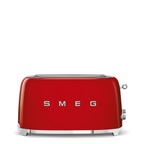 Smeg Tsf02Rdeu 2x2 Kırmızı Ekmek Kızartma Makinesi