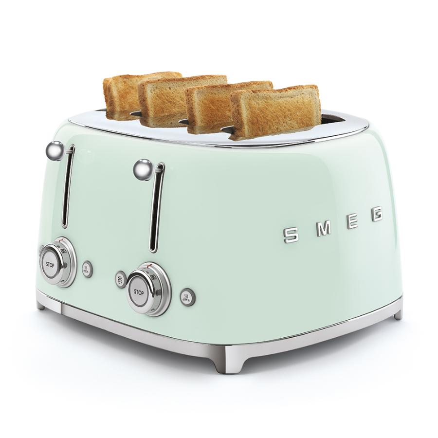 Smeg Tsf03Pgeu 4x1 Pastel Yeşil Ekmek Kızartma Makinesi