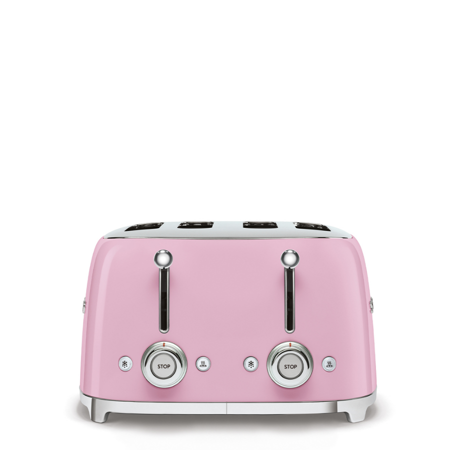 Smeg Tsf03Pkeu 4x1 Pembe Ekmek Kızartma Makinesi