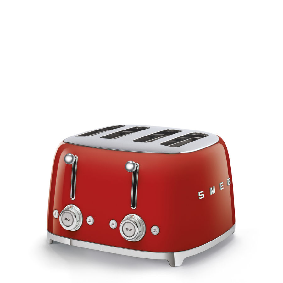 Smeg Tsf03Rdeu 4x1 Kırmızı Ekmek Kızartma Makinesi
