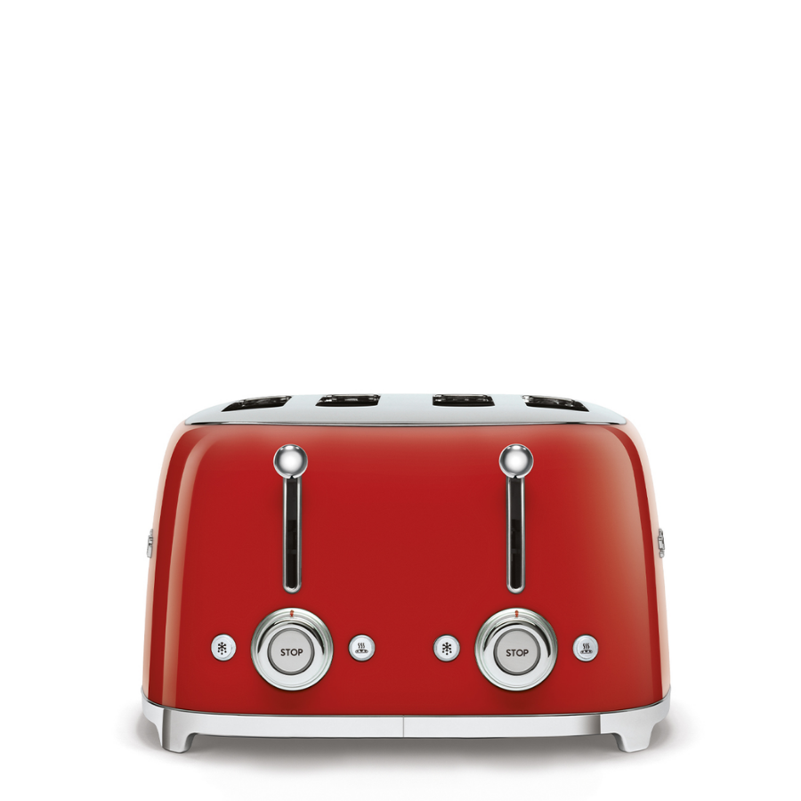 Smeg Tsf03Rdeu 4x1 Kırmızı Ekmek Kızartma Makinesi