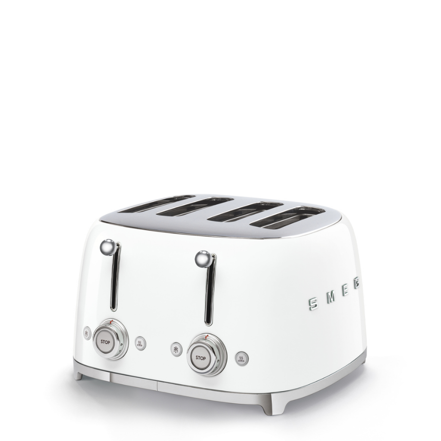 Smeg Tsf03Wheu 4x1 Beyaz Ekmek Kızartma Makinesi