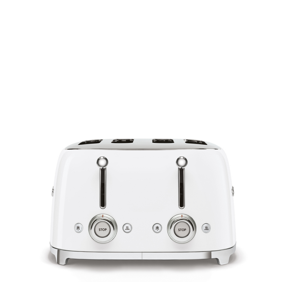 Smeg Tsf03Wheu 4x1 Beyaz Ekmek Kızartma Makinesi
