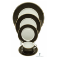 Antler Trellis - Black -  5 Piece Place Setting