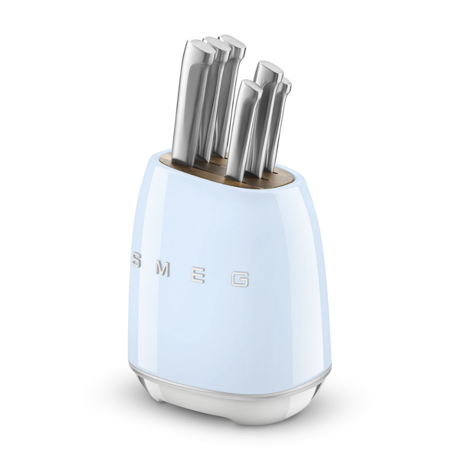 Smeg Kbsf02Pb Pastel Mavi Bıçak Seti