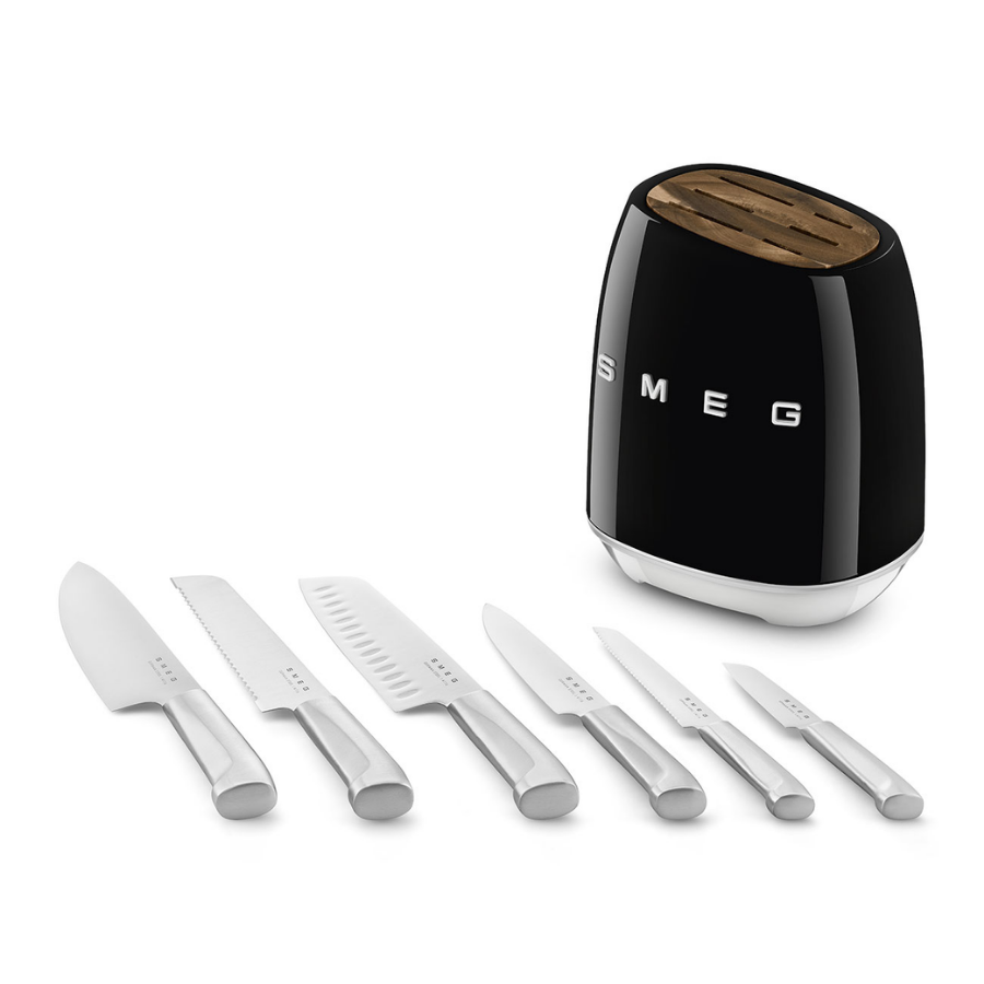 Smeg Kbsf02Bl Siyah Bıçak Seti
