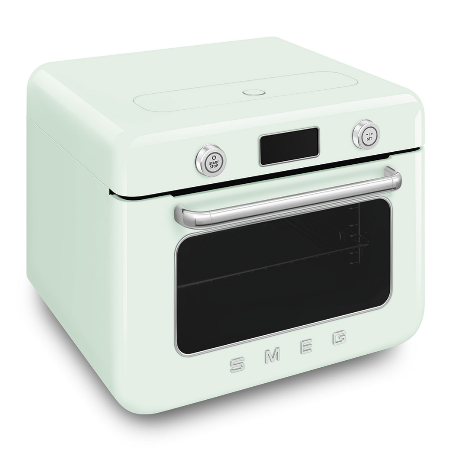 Smeg Cof01Pgeu Pastel Yeşil Tezgah Üstü Kombi Fırın