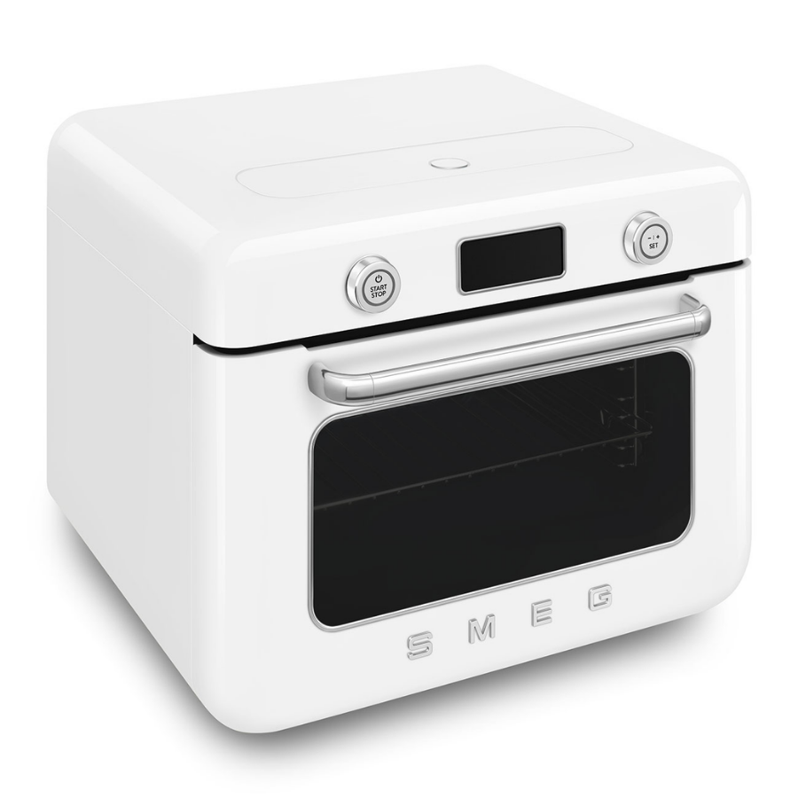 Smeg Cof01Wheu Beyaz Tezgah Üstü Kombi Fırın