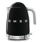 Smeg Klf04Bleu Siyah Isı Ayarlı Kettle