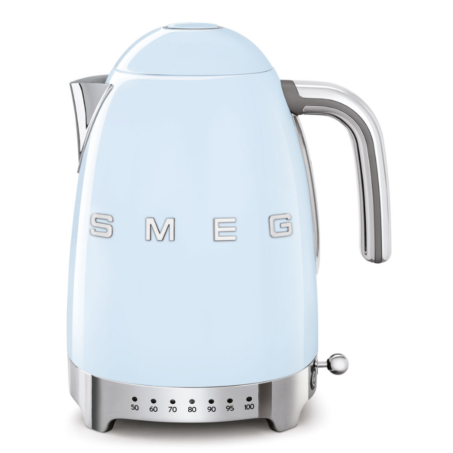 Smeg Klf04Pbeu Pastel Mavi Isı Ayarlı Kettle