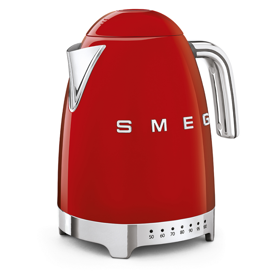 Smeg Klf04Rdeu Kırmızı Isı Ayarlı Kettle