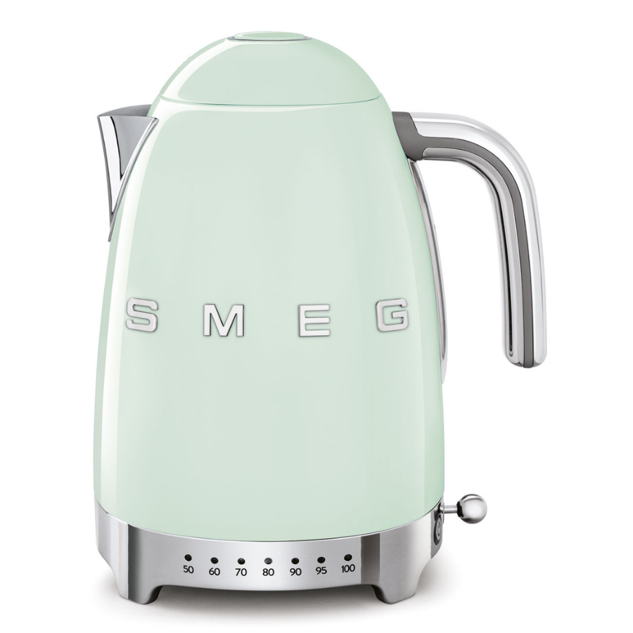 Smeg Klf04Pgeu Pastel Yeşil Isı Ayarlı Kettle