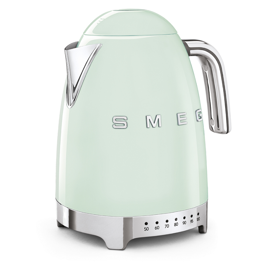 Smeg Klf04Pgeu Pastel Yeşil Isı Ayarlı Kettle
