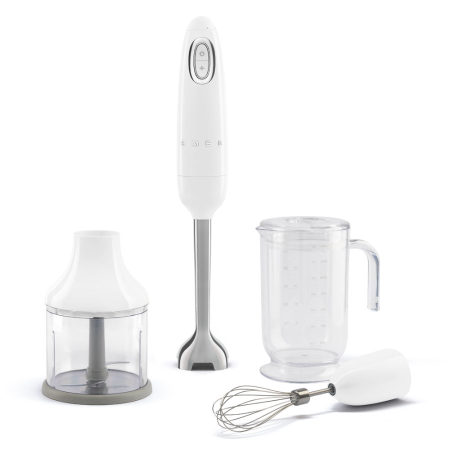 Smeg Hbf03Wheu Beyaz El blender seti