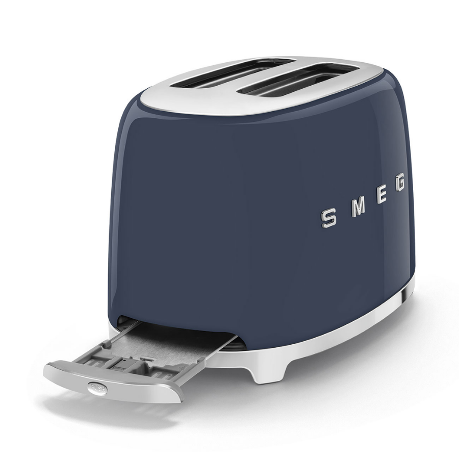 Smeg Tsf01Nbeu 2x1 Denizci Mavisi Ekmek Kızartma Makinası