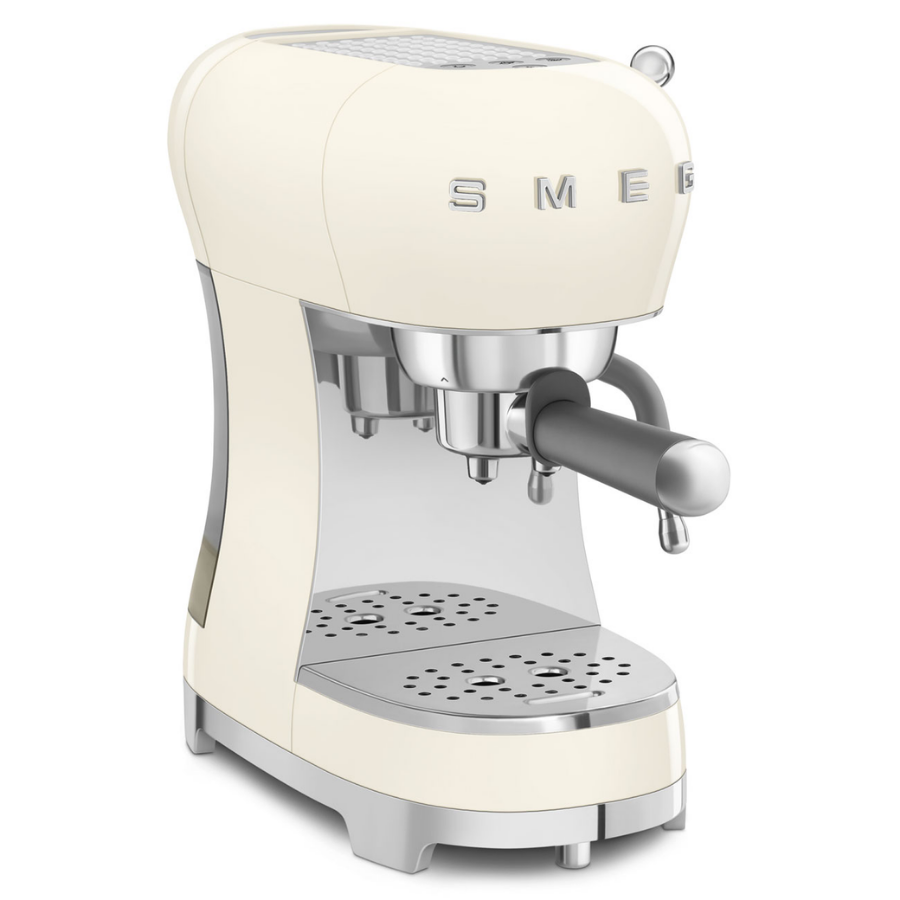 Smeg Ecf02Creu Krem Espresso Makinesi