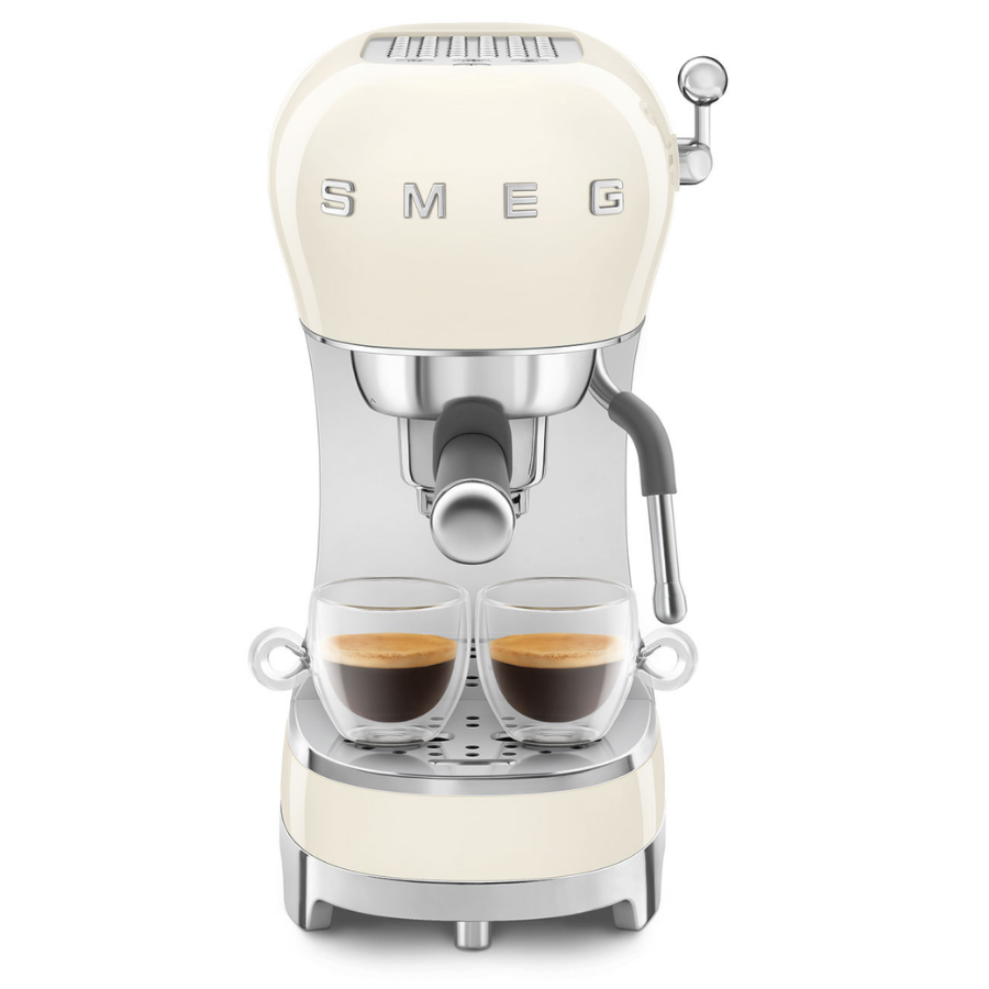 Smeg Ecf02Creu Krem Espresso Makinesi