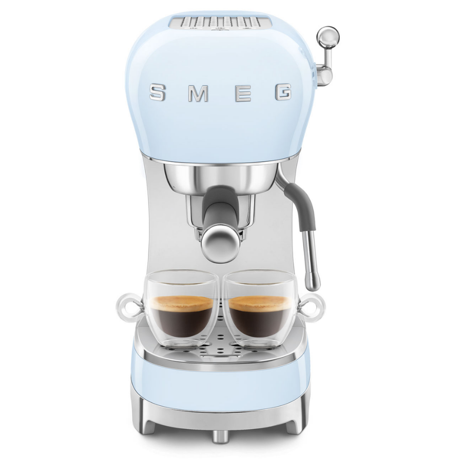 Smeg Ecf02Pbeu Pastel Mavi Espresso Makinesi