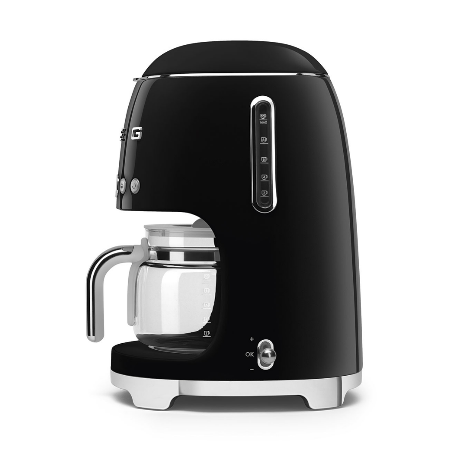 Smeg Dcf02Bleu Siyah Filtre Kahve Makinesi