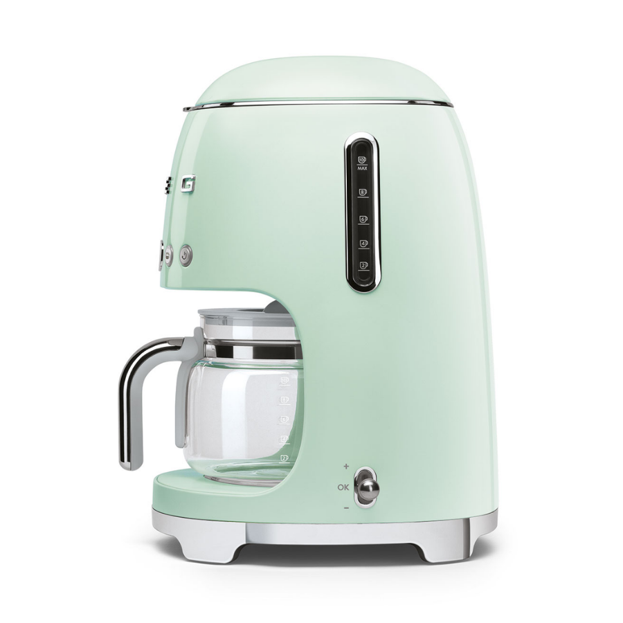 Smeg Dcf02Pgeu Pastel Yeşil Filtre Kahve Makinesi