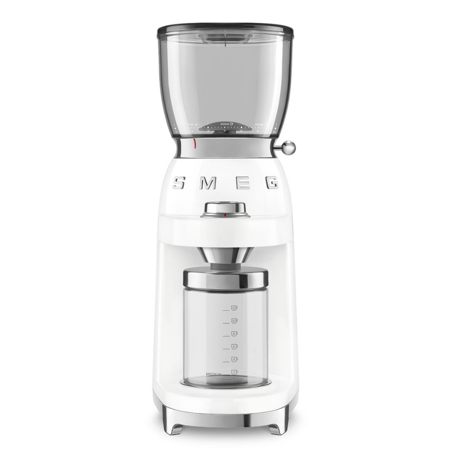 Smeg Cgf01Wheu Beyaz Kahve Öğütme Makinesi