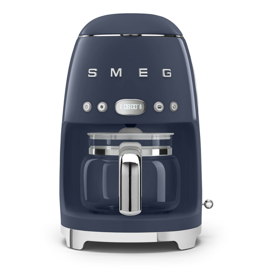 Smeg Dcf02Nbeu Denizci Mavisi Filtre Kahve Makinesi