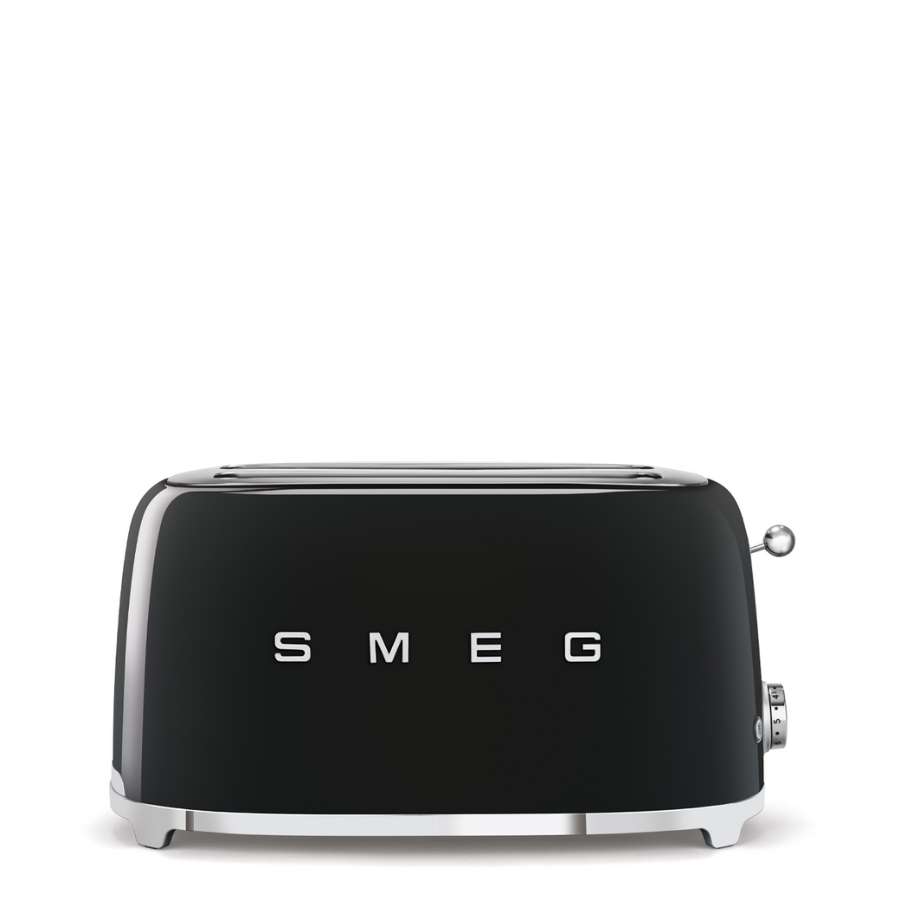 Smeg Tsf02Bleu 2x2 Siyah Ekmek Kızartma Makinesi