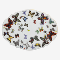 Butterfly Parade Oval Servis Tabağı 32 cm