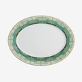 Emerald Oval Tabak 36 cm