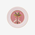 La Majorelle Pembe Kuşlu Tabak 17 cm