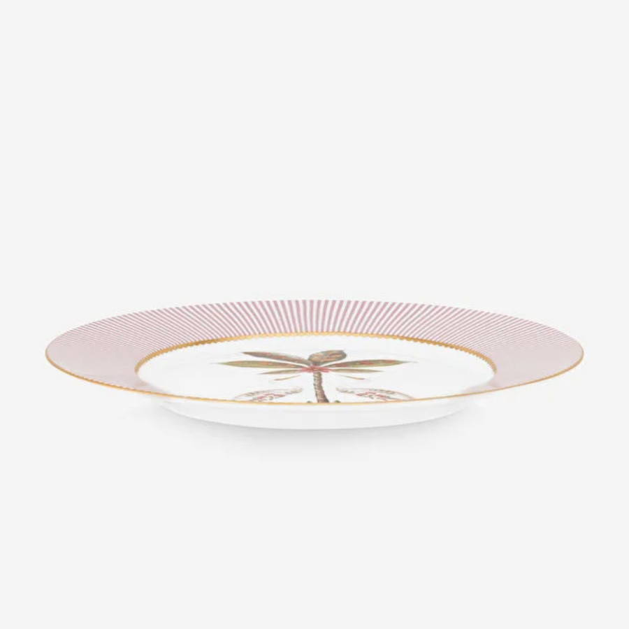 La Majorelle Pembe Kuşlu Tabak 21 cm