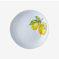 Amalfi Limon Kabartmalı Beyaz Tabak 23 cm