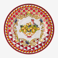 Kırmızı Melamin Yemek Tabağı 28 Cm Capri