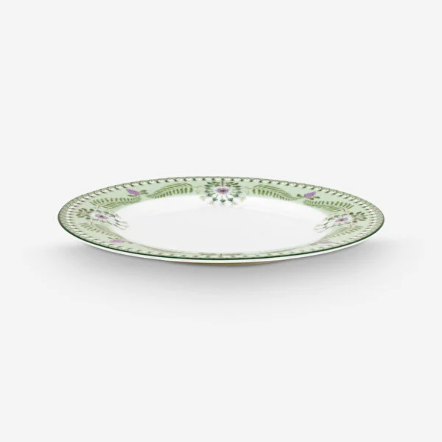 Lily & Lotus Yeşil Tabak 23 cm