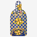 Capri Mavi Limon Buketi Kesme Tahtası 34cm