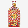 Capri Kırmızı Limon Buketi Kesme Tahtası 34cm