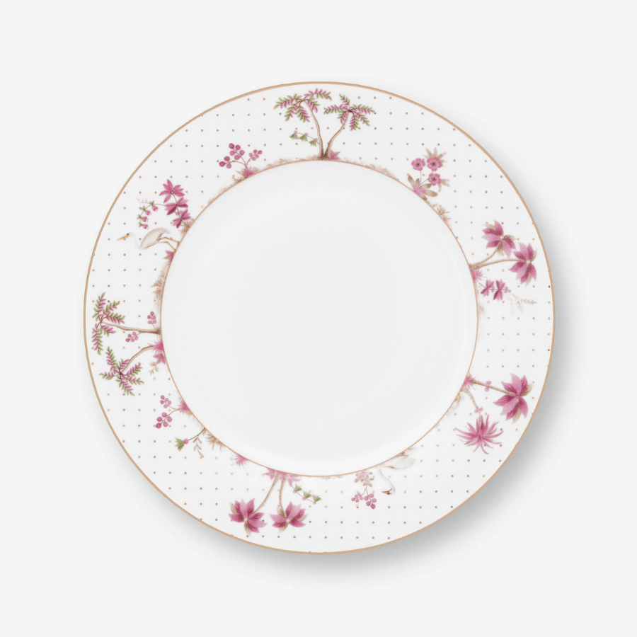 Jolie Pembe Yemek Tabağı 26.5 cm
